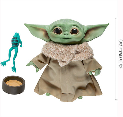 Star Wars The Mandalorian 7 Inch Plush Figure Star Wars Collection Series - The Child (Baby Yoda) Electronic Plush (Sub-Standard Packaging)