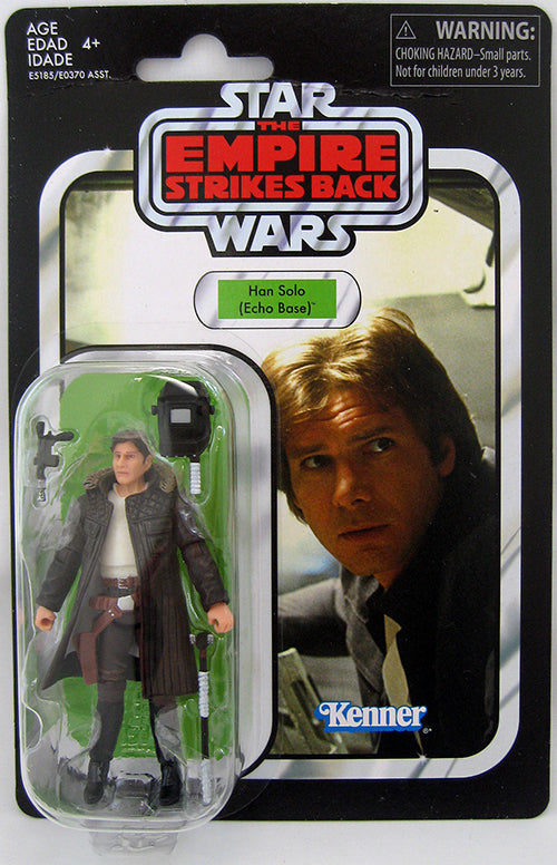 Star Wars The Vintage Collction 3.75 Inch Action Figure (2019 Wave 2) - Han Solo (Echo Base) VC03 Reissue (Sub-Standard Packaging)