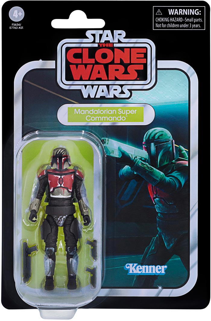 Star Wars The Vintage Collection 3.75 Inch Action Figure (2022 Wave 3) - Super Commando VC243 (Sub-Standard Packaging)