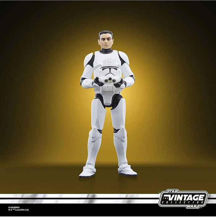Star Wars The Vintage Collection 3.75 Inch Action Figure (2023 Wave 1A) - Clone Trooper (Phase II Armor) VC269