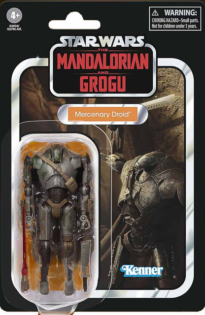 Star Wars The Vintage Collection 3.75 Inch Action Figure (2026 Wave 3A) - Mercenary Droid VC407 (Pre-Order Ships Sept. 2026)