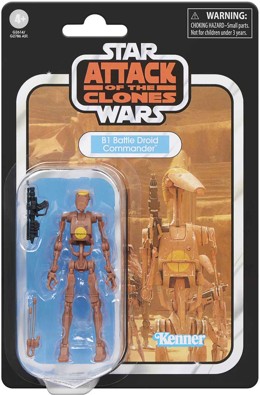 Star Wars The Vintage Collection 3.75 Inch Action Figure (2026 Wave 4A) - B1 Battle Droid Commander VC414 (Pre-Order Ships Nov. 2026)