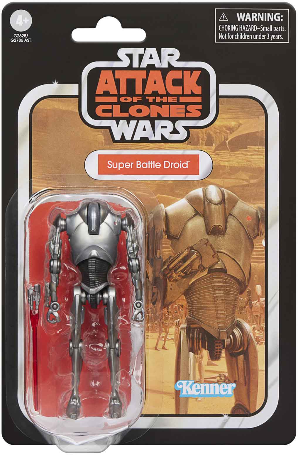 Star Wars The Vintage Collection 3.75 Inch Action Figure (2026 Wave 4A) - Super Battle Droid VC415 (Pre-Order Ships Nov. 2026)