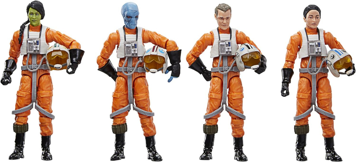 Star Wars The Vintage Collection 3.75 Inch Action Figure Box Set - X-Wing Pilot 4-Pack