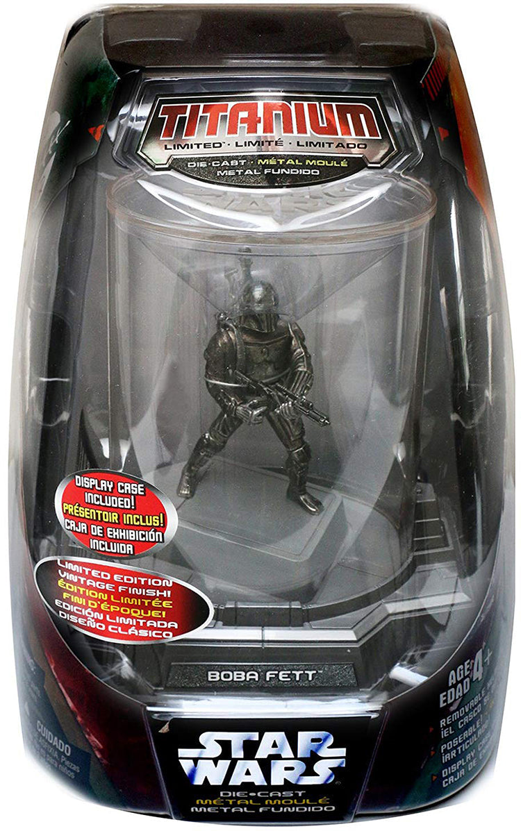 Star Wars 3.75 Inch Action Figure Titanium Series - Clone Trooper (Shelf Wear Packaging)