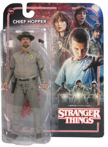 Stranger Things 6 Inch Action Figure Retro Theme Series - Chief Hopper