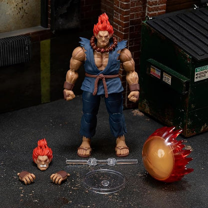 Street Fighter 2 The Final Challengers 6 Inch Action Figure - Akuma