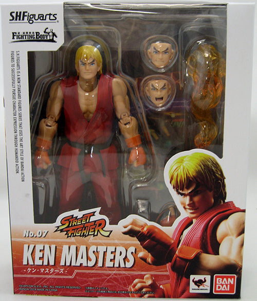 Street Fighter 6 Inch Action Figure S.H. Figuarts - Ken (Shelf Wear Packaging)