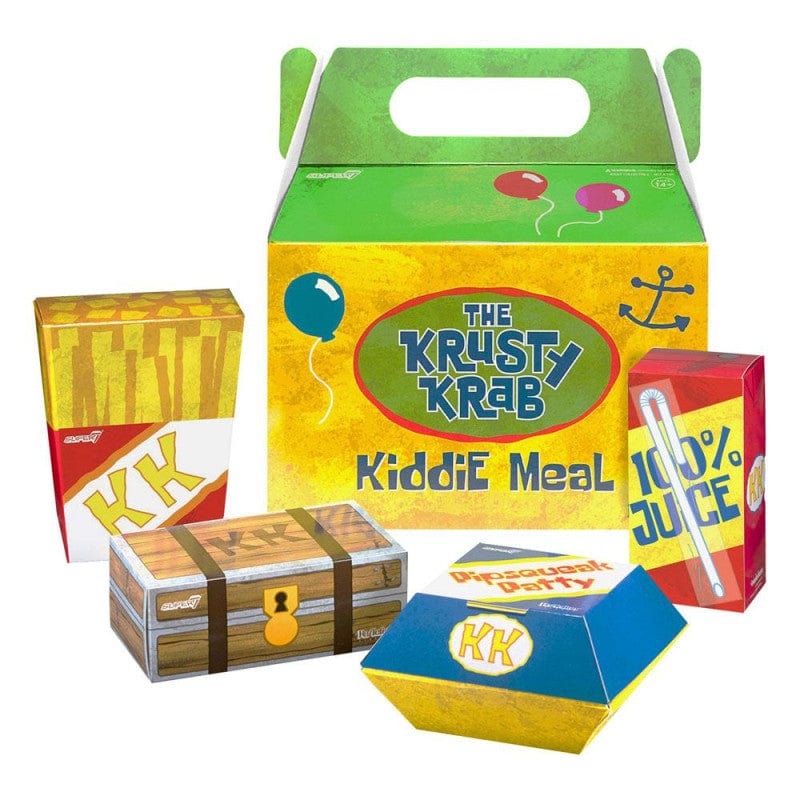 ReAction Figure: SpongeBob SquarePants - Krusty Krab Kiddie Meal