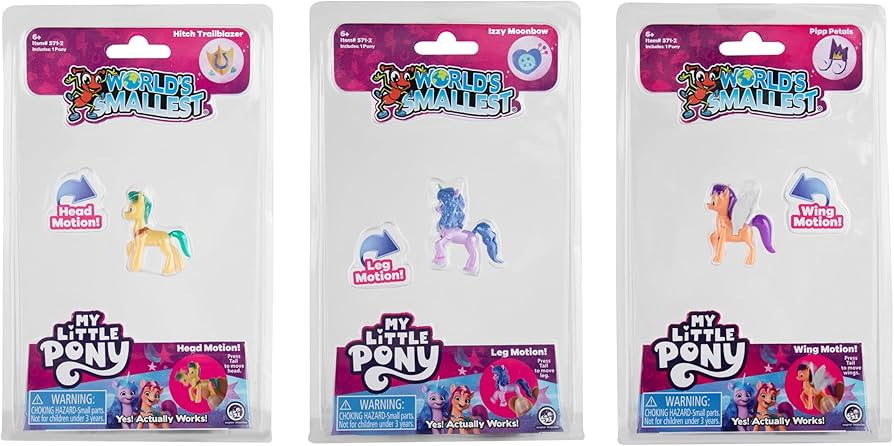 WORLDS SMALLEST: MY LITTLE PONY