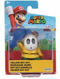 Super Mario World Of Nintendo 2 Inch Mini Figure Wave 38 - Yellow Shy Guy (Sub-Standard Packaging)