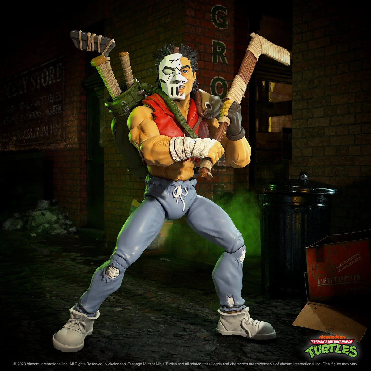 SUPER7: TMNT ULTIMATES! WAVE 10 - CASEY JONES (MIRAGE) ACTION FIGURE