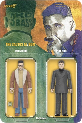 SUPER7: REACTION FIGURES - 3RD BASS (2 PACK)
