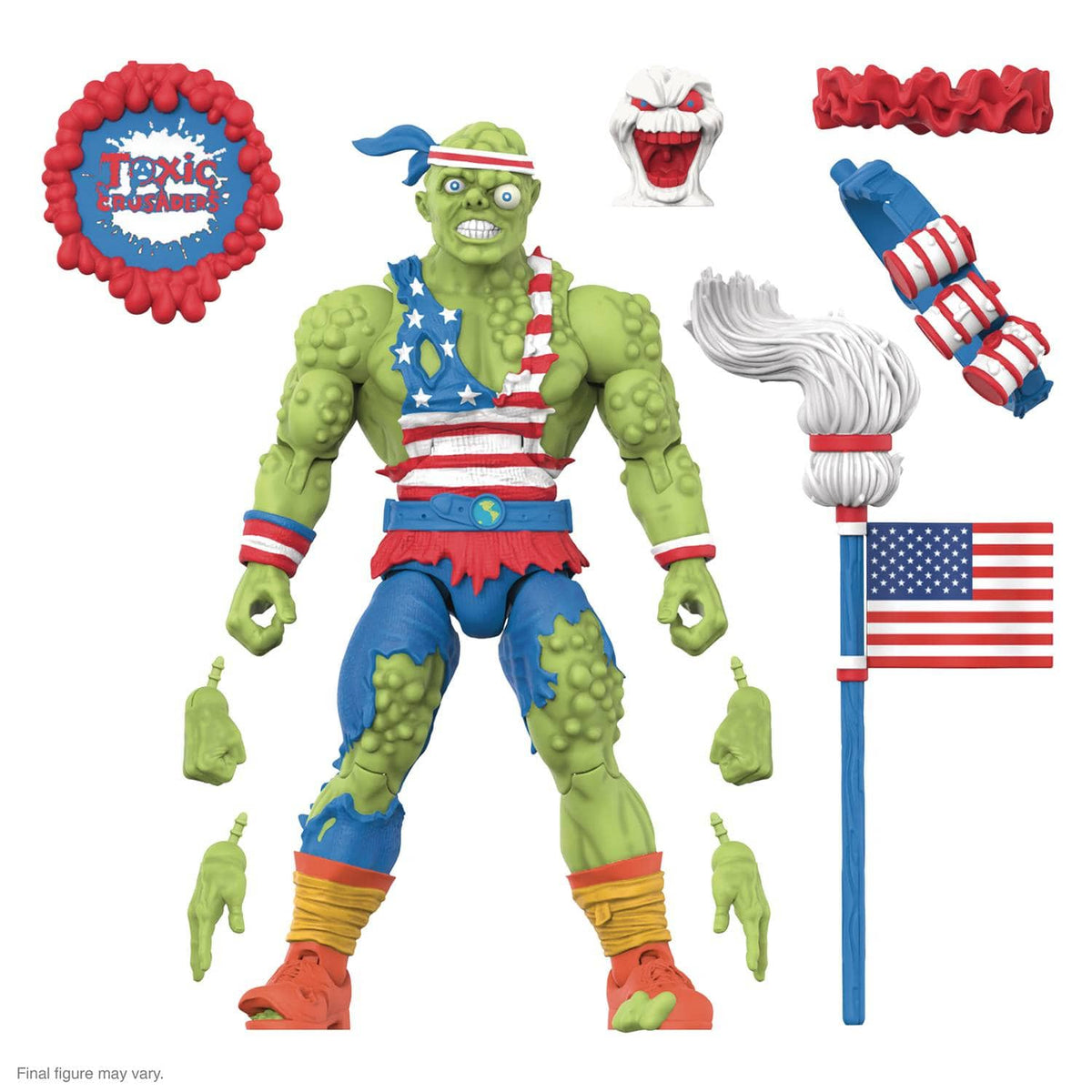 SUPER7: ULTIMATES WAVE 5 - TOXIE VINTAGE TOY AMERICA ACTION FIGURE
