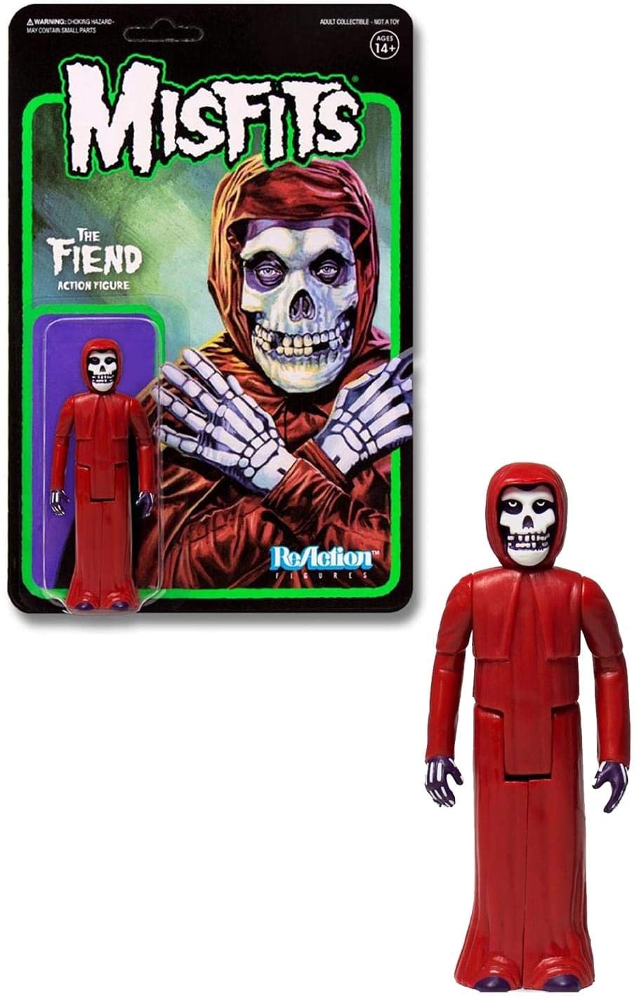 ReAction Figure: Misfits - Fiend, Crimson Red