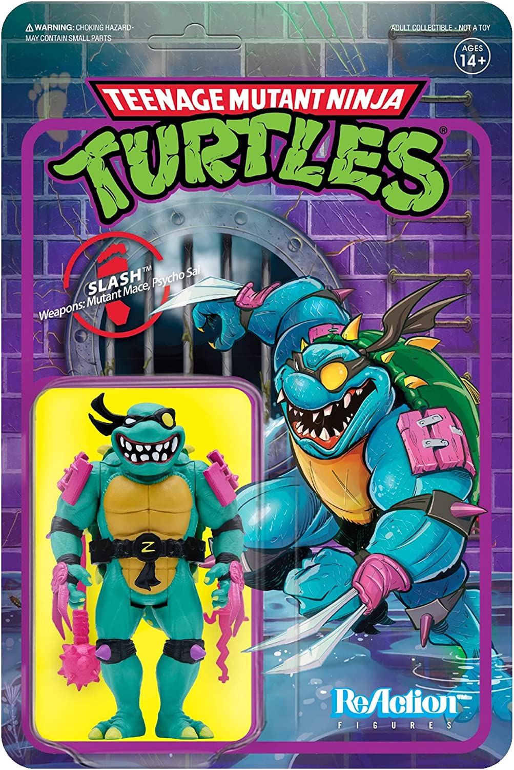 ReAction Figure: Teenage Mutant Ninja Turtles - Slash