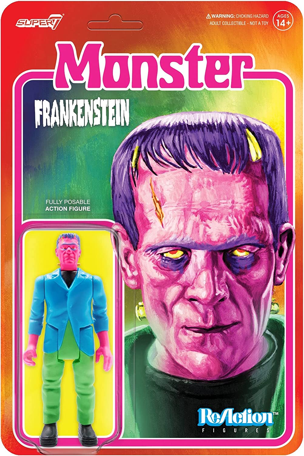 ReAction Figure: Universal Monsters - Frankenstein, Costume Colors