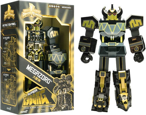Super Cyborg: Mighty Morphin Power Rangers - Megazord (Black/Gold)