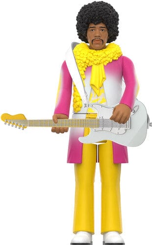 Super7 - Jimi Hendrix - ReAction Figures - Jimi Hendrix (Reverse Album Colors)