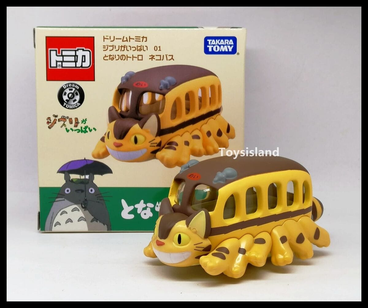 TAKARA TOMY: TOMICA - MY NEIGHBOR TOTORO CAT BUS COLLECTIBLE BOX