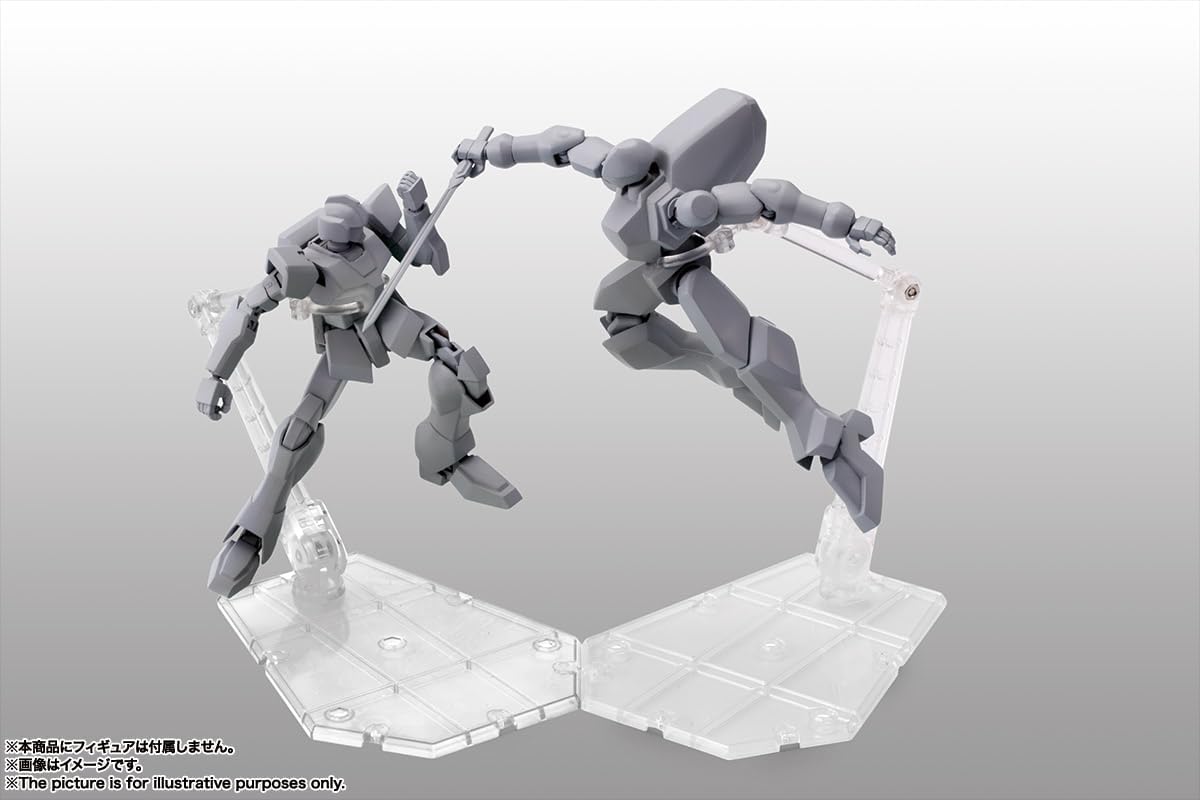 Tamashii Effect 6 Inch Scale Action Figure S.H. Figuarts - Mechanics Stand Support (Clear)