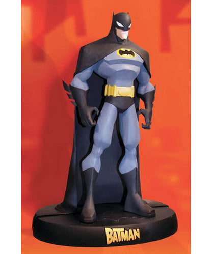 The Batman Animated 10 Inch Statue Figure Maquette - Batman (Previously Opened Shelf Wear Packaging)