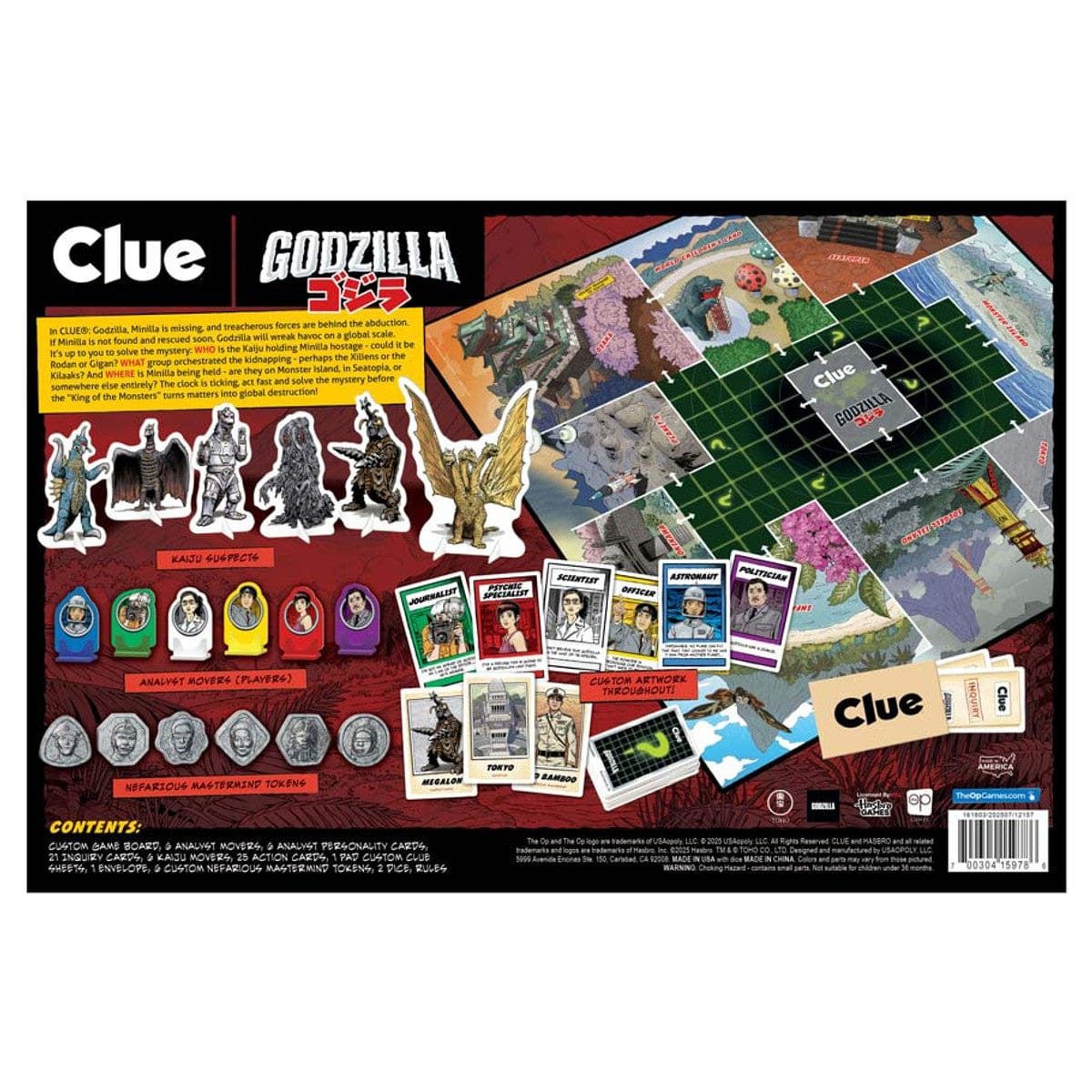 Clue: Godzilla