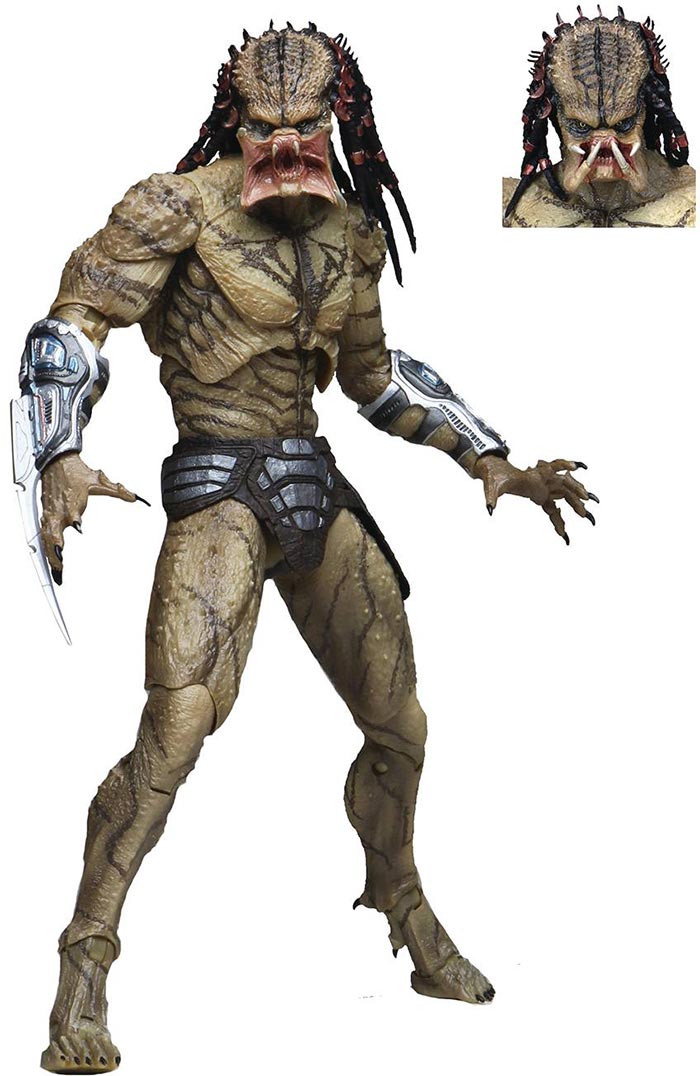 The Predator 10 Inch Action Figure Ultimate Deluxe - Unarmored Assassin Predator (Shelf Wear Packaging)