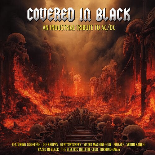 Various Artists - Covered In Black - An Industrial Tribute To AC/ DC (Various Artists) (Colored Vinyl, Red)