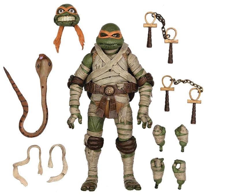 Neca: Teenage Mutant Ninja Turtles x Universal Monsters - Michelangelo as the Mummy