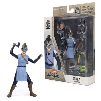 SDCC 2022 BST AXN AVATAR LAB SOKKA WAR PAINT PX 5IN AF