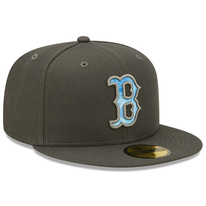 New Era Boston Red Sox 59FIFTY Fitted Hat - Charcoal Grey