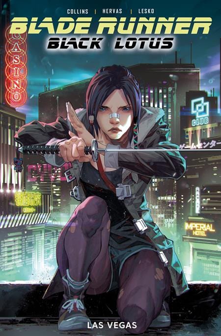 BLADE RUNNER BLACK LOTUS LAS VEGAS #1 (OF 4) CVR G KAEL NGU FOIL TRADE VAR (MR)