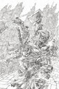 BLOODBORNE BLEAK DOMINION #1 (OF 4) FOC QUAH B&W INKS VIRGIN