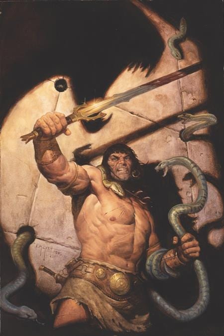 CONAN THE BARBARIAN SCOURGE OF THE SERPENT #2 (OF 4) CVR F EM GIST VIRGIN VAR (MR