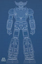 UFO ROBOT GRENDIZER #1 (OF 4) CVR E BLUEPRINT DENIS BAJRAM & BRICE COSSU VAR (Release Date: 08/05/2026)