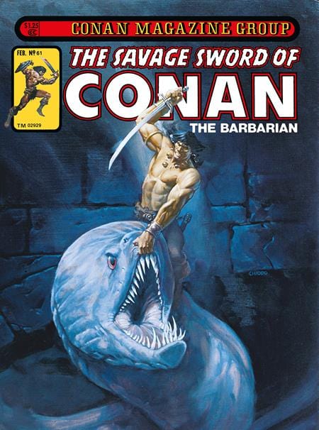 SAVAGE SWORD OF CONAN THE ORIGINAL COMICS OMNIBUS HC VOL 05 DIRECT MARKET EXCLUSIVE JOE CHIODO VAR (MR)