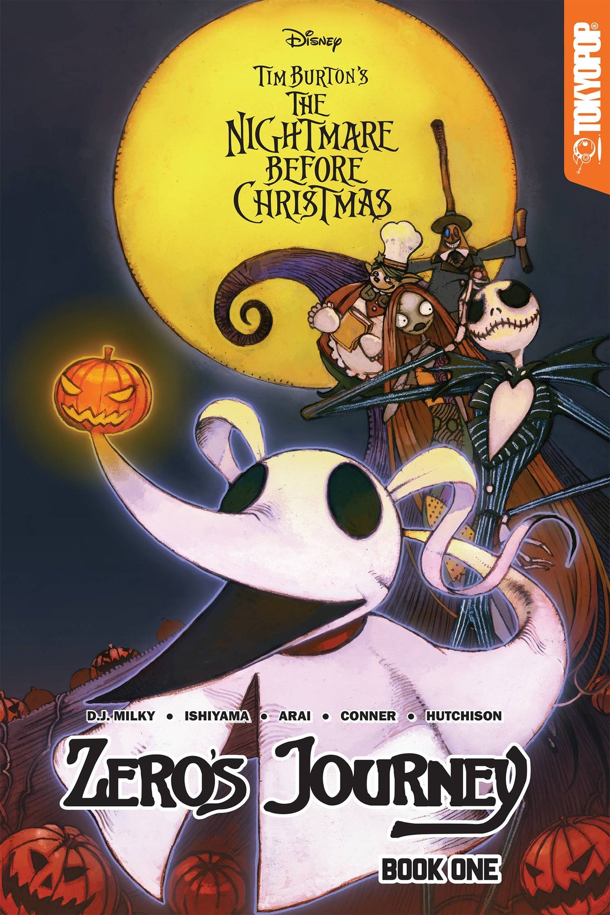 Disney Manga Nightmare Christmas Zeros Journey TP Vol 01