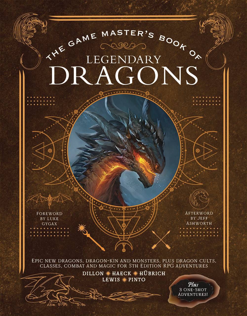 Game Masters Book Legendary Dragons HC