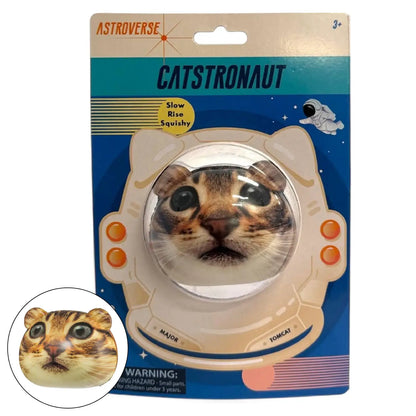 Toysmith: Astroverse - Catstronaut (Slow-Rise Squishy Ball)