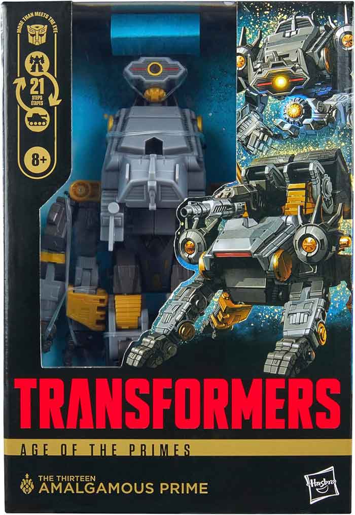 Transformers Age Of The Primes 7 Inch Action Figure Voyager Class (2026 Wave 1) - The Thirteen Amalgamous Prime