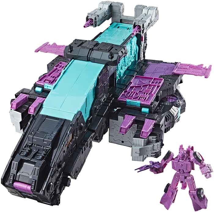 Transformers Age Of The Primes 18 Inch Action Figure Titan Class (2025 Wave 1) - Trypticon (Opened Box Sub-Standard Packaging)