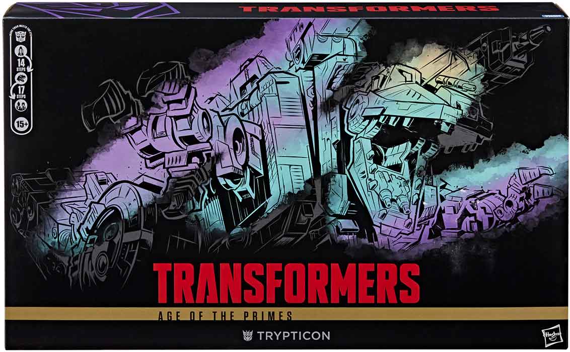 Transformers Age Of The Primes 18 Inch Action Figure Titan Class (2025 Wave 1) - Trypticon (Opened Box Sub-Standard Packaging)