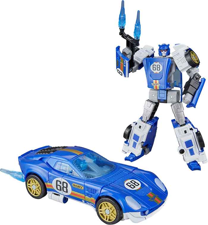 Transformers Collaborative Hot Wheels 5 Inch Action Figure Deluxe Class - El Segundo Coupe