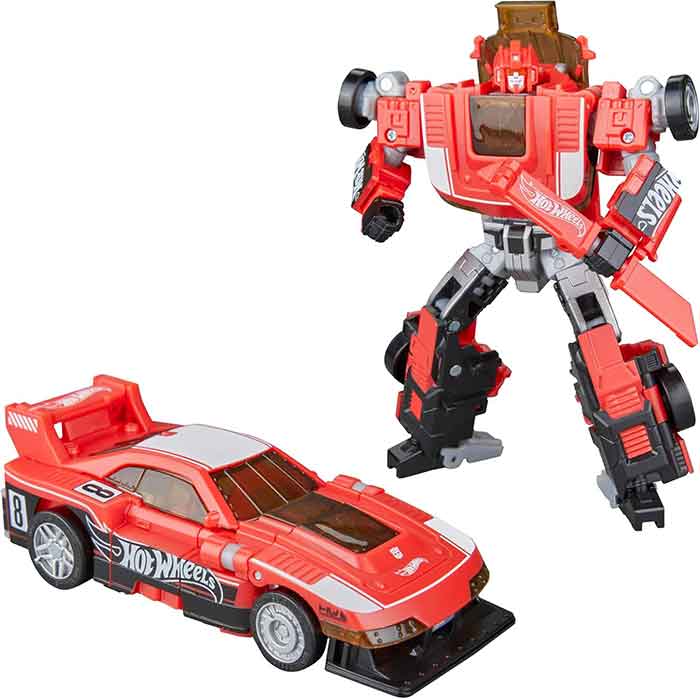 Transformers Collaborative Hot Wheels 5 Inch Action Figure Deluxe Class - GT-Scorcher