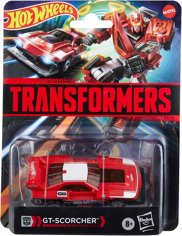 Transformers Collaborative Hot Wheels 5 Inch Action Figure Deluxe Class - GT-Scorcher
