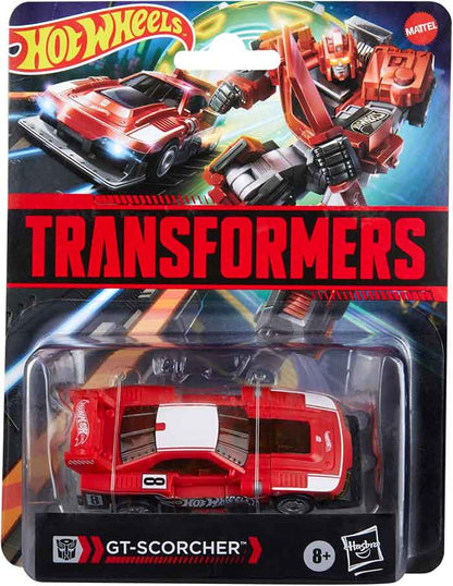 Transformers Collaborative Hot Wheels 5 Inch Action Figure Deluxe Class - GT-Scorcher