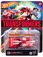 Transformers Collaborative Hot Wheels 5 Inch Action Figure Deluxe Class - Twin Mill Red Version