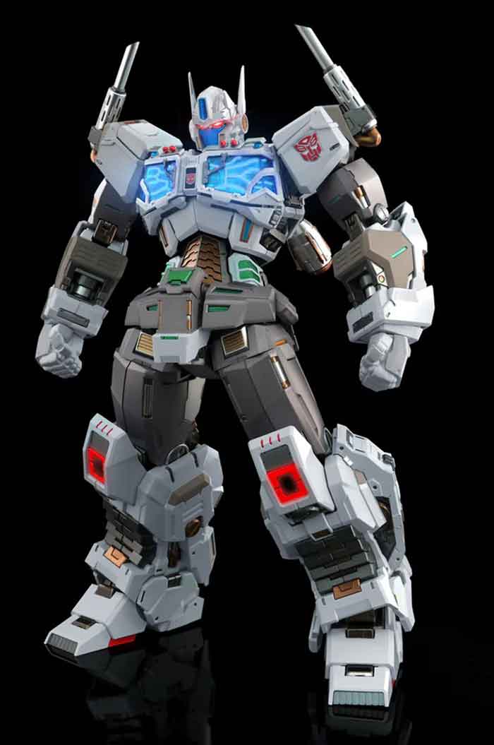 Transformers Collectors 8 Inch Action Figure Flame Toys - Ultra Magnus Kuro Kara Kuri White (Pre-Order Ships August 2026)