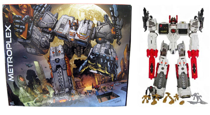 Transformers Generations Fall Of Cybertron 23 Inch Action Figure Titan Class - Metroplex ACG Hong Kong Exclusive (Missing Stickers)